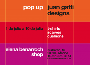 pop up juan gatti elena benarroch