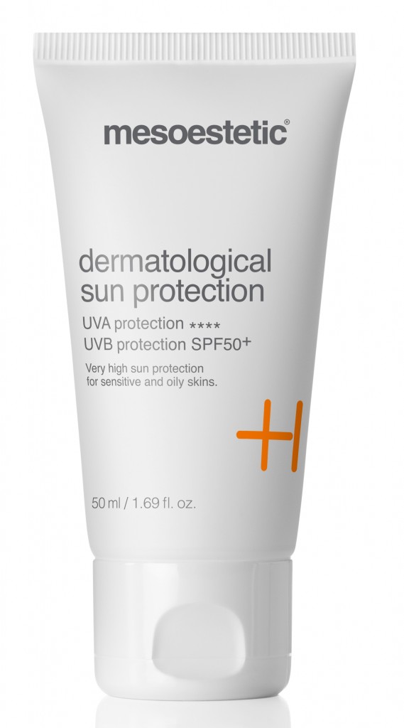 dermatological sun protection de mesoestetic