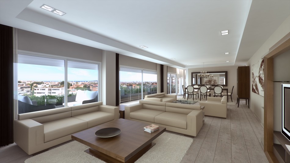 One-Pedralbes-House-comedor-LuxurySpain